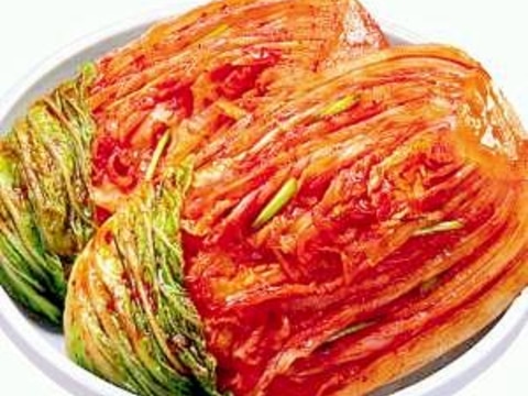 自家製本学できな韓国味のキムチ